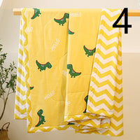 HKM-933587 Cotton Summer Air Conditioner Quilt Cover with Trendy Print Design
