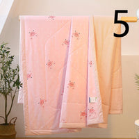 HKM-933587 Cotton Summer Air Conditioner Quilt Cover with Trendy Print Design