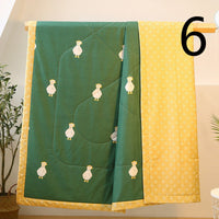 HKM-933587 Cotton Summer Air Conditioner Quilt Cover with Trendy Print Design