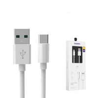 HKM-933651 Fast Charging TYPE-C Mobile Phone Data Cable - 5A, 1.2m Length for Charging and Data Transmission