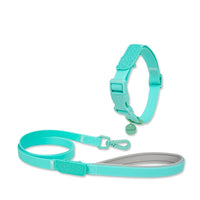 HKM-934099 Waterproof PVC Pet Collar with Traction Rope for Outdoor Adventures