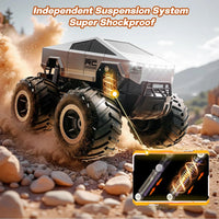 HKM-934227 Amphibious Remote Control Tesla Cybertruck for Kids - 4-Channel Electric Off-Road RC Vehicle