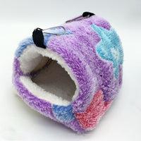 HKM-934355 Warm Coral Fleece Sleeping Bag Nest for Small and Medium Pets - Multiple Sizes Available