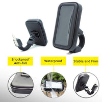 HKM-934483 Waterproof Bicycle Phone Holder for 4.7 to 6.3 Inch Smartphones