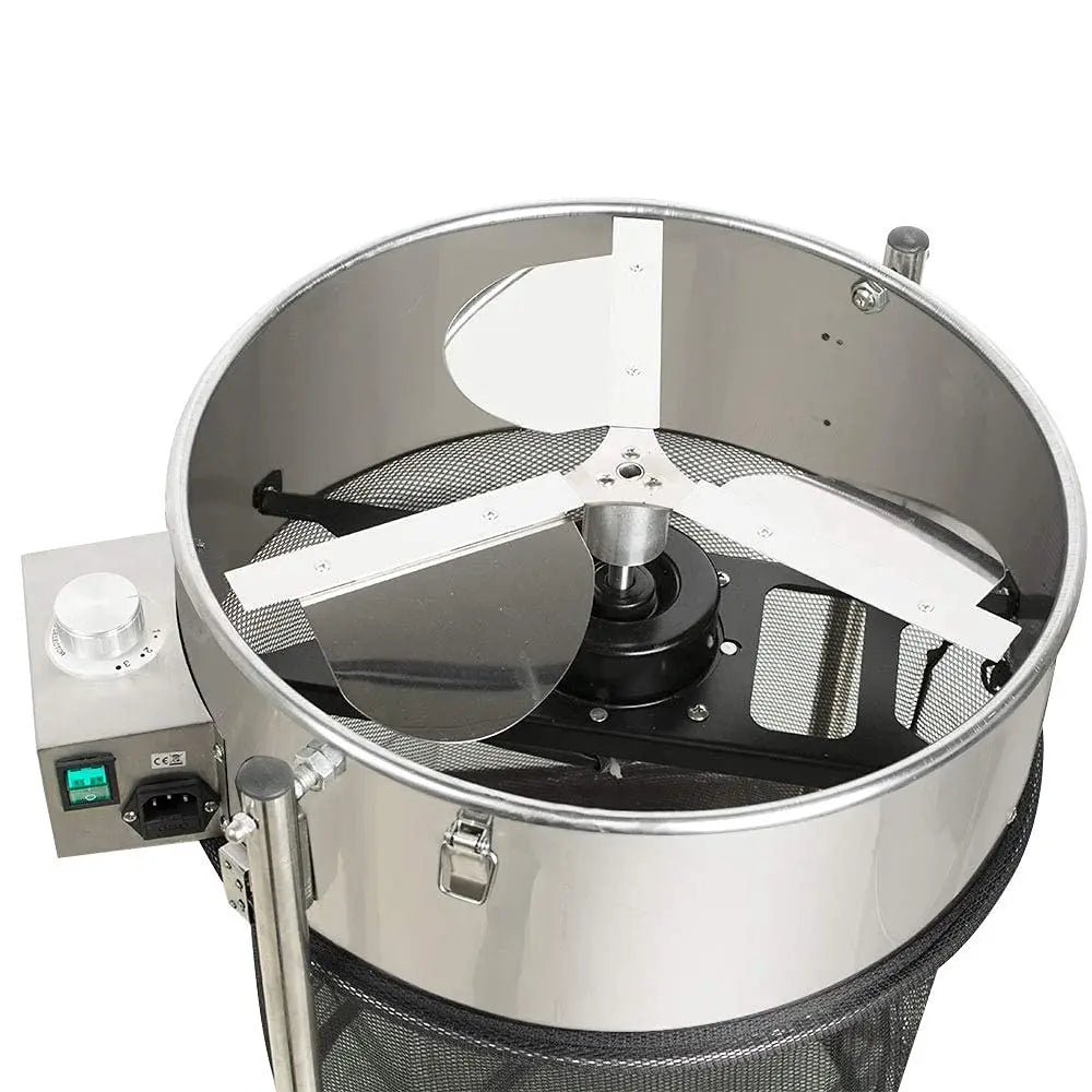 KTX-934611 18-Inch Stainless Steel Automatic Leaf Trimmer with Hydroponic Tipping Bucket for Gardening Tools