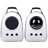 HKM-934611 Transparent Portable Space Capsule Pet Backpack with Extendable View and Ventilation Panels