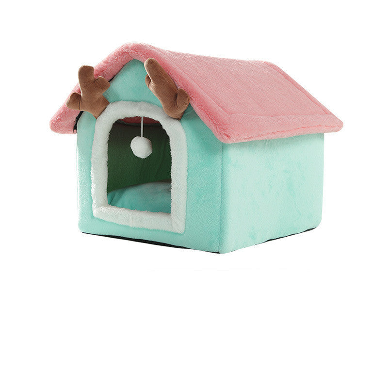 HKM-934803 Small Cat Dog Teddy House Nest