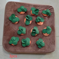 HKM-934867 Pet Dog Toys Carrot Plush Toy Vegetable Chew Toy For Dogs Snuffle Mat For Dogs Cats Durable Chew Puppy Toy Dogs Accessories