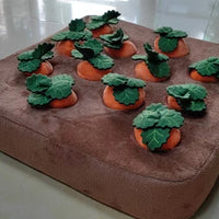 HKM-934867 Pet Dog Toys Carrot Plush Toy Vegetable Chew Toy For Dogs Snuffle Mat For Dogs Cats Durable Chew Puppy Toy Dogs Accessories