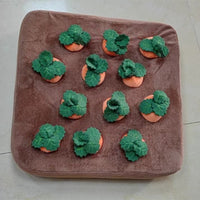 HKM-934867 Pet Dog Toys Carrot Plush Toy Vegetable Chew Toy For Dogs Snuffle Mat For Dogs Cats Durable Chew Puppy Toy Dogs Accessories