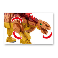 HKM-934995 Stegosaurus Dinosaur Building Blocks Set for Kids - Educational Construction Toy for Ages 6 and Up