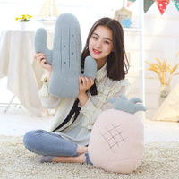 HKM-935315 Flamingo Plush Cushion with Cartoon Design for Kids' Rooms and Living Spaces