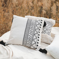HKM-935635 Cotton and Linen Blend Siesta Pillowcase for Home, Office, and Travel