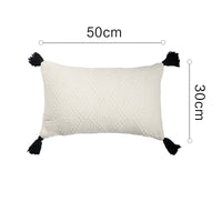 HKM-935635 Cotton and Linen Blend Siesta Pillowcase for Home, Office, and Travel