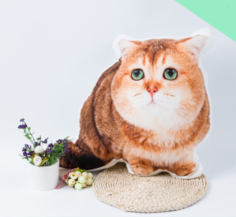 HKM-935699 Customized 3D Pet Pillow - Soft Cushion for Bedroom Decor