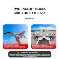 HKM-935827 Remote Control Glider Plane Toy 2.4G 2CH Outdoor Aircraft for Kids Ages 14+