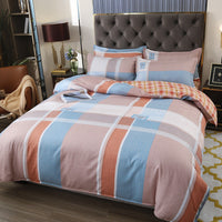 HKM-935891 Pure Cotton Brushed Four-Piece Bedding Set in Various Sizes