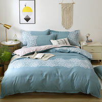 HKM-935891 Pure Cotton Brushed Four-Piece Bedding Set in Various Sizes