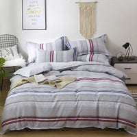HKM-935891 Pure Cotton Brushed Four-Piece Bedding Set in Various Sizes