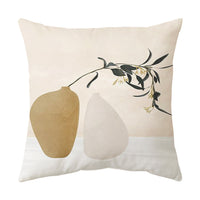 HKM-935955 American Style Animal Pattern Peach Skin Cushion Cover for Living Room and Bay Window
