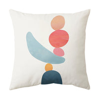 HKM-935955 American Style Animal Pattern Peach Skin Cushion Cover for Living Room and Bay Window