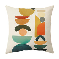 HKM-935955 American Style Animal Pattern Peach Skin Cushion Cover for Living Room and Bay Window