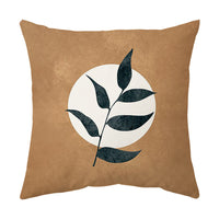 HKM-935955 American Style Animal Pattern Peach Skin Cushion Cover for Living Room and Bay Window