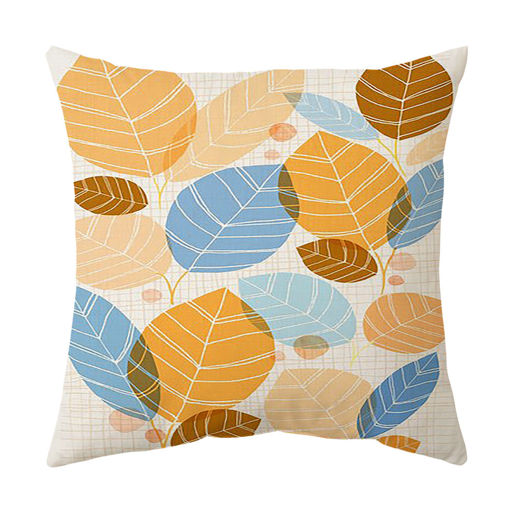 HKM-935955 American Style Animal Pattern Peach Skin Cushion Cover for Living Room and Bay Window