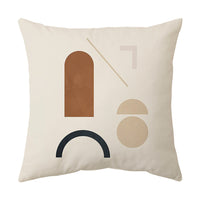 HKM-935955 American Style Animal Pattern Peach Skin Cushion Cover for Living Room and Bay Window
