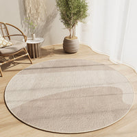 HKM-935955 Simple Round Carpet Study Swivel Chair Absorbent Wear-resistant Skid Resistance Blanket