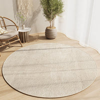 HKM-935955 Simple Round Carpet Study Swivel Chair Absorbent Wear-resistant Skid Resistance Blanket