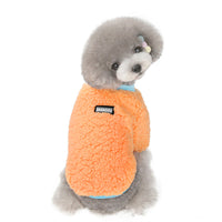 HKM-936019 Cozy Candy Fleece Pet Clothes for Dogs in Autumn and Winter - Five Color Options Available
