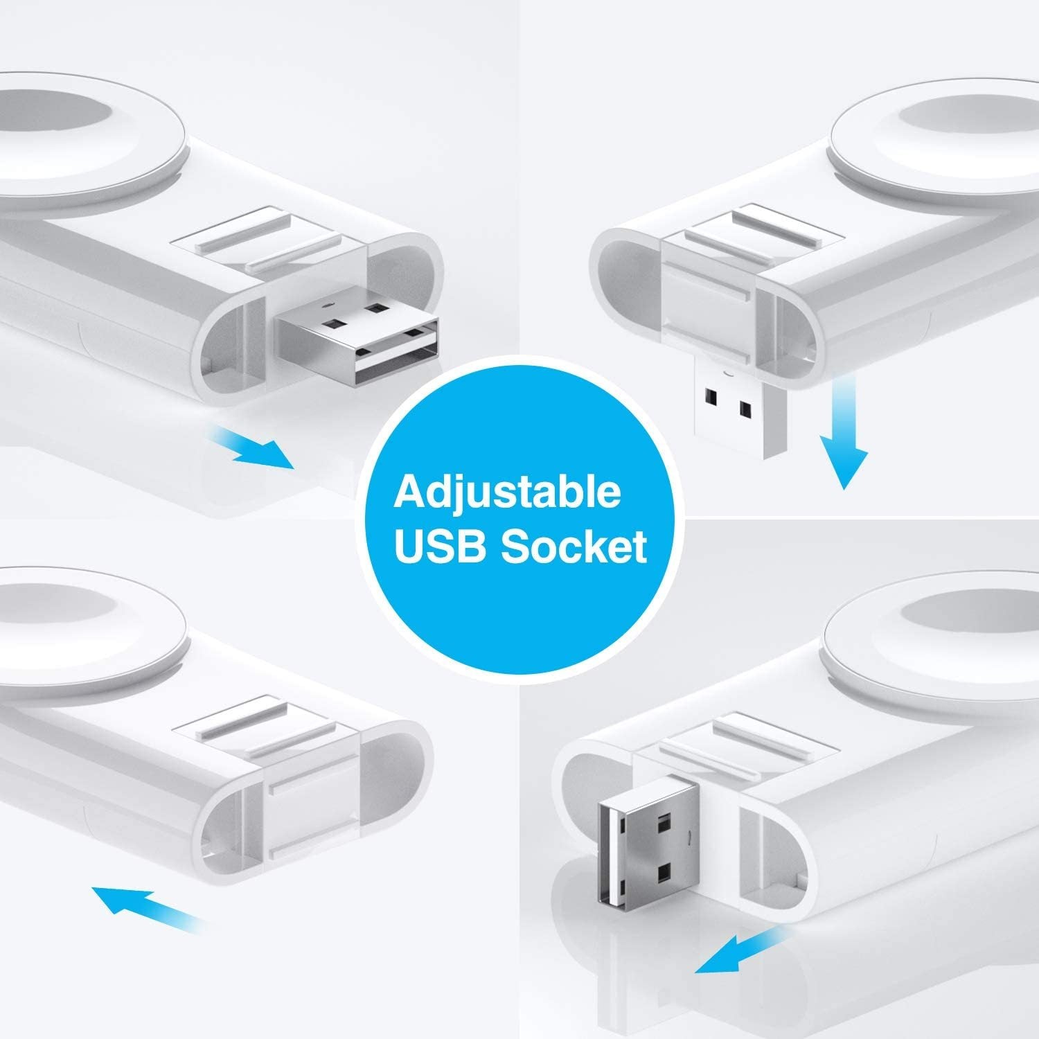 HKM-936083 2-in-1 Wireless Charger for Apple Watch and iPhone - Fast Charging, Compact Design