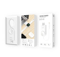 HKM-936083 2-in-1 Wireless Charger for Apple Watch and iPhone - Fast Charging, Compact Design