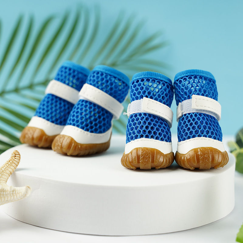 HKM-936403 Small Dog Outdoor Booties - Waterproof Foot Covers in Various Colors and Sizes