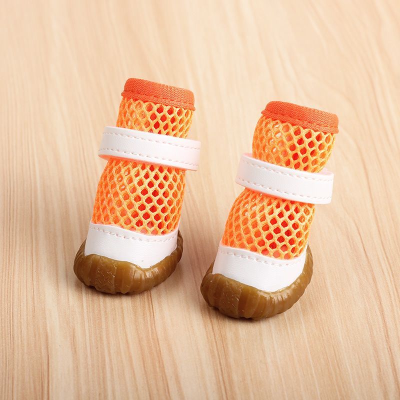 HKM-936403 Small Dog Outdoor Booties - Waterproof Foot Covers in Various Colors and Sizes