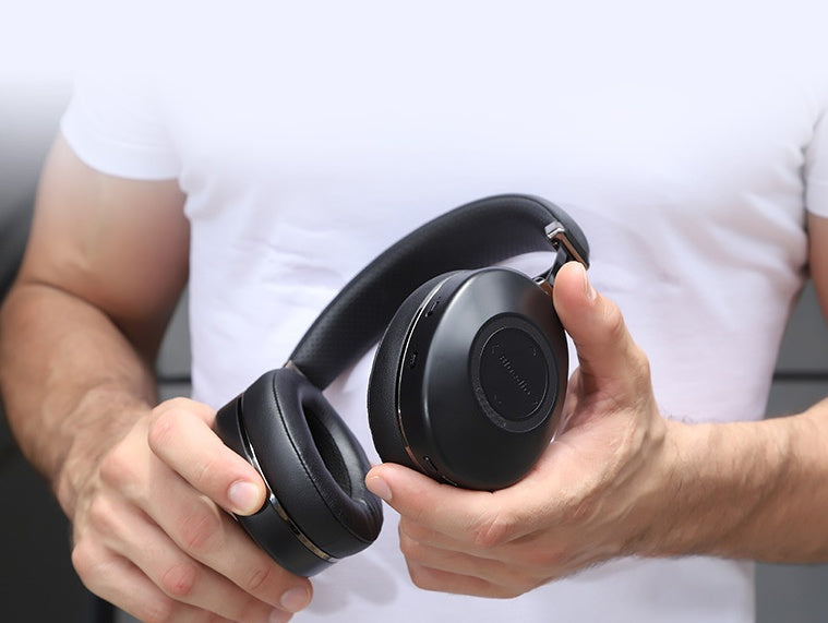 HKM-936467 Bluetooth Headset with Active Noise Cancellation and Stereo Sound