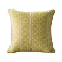 HKM-936851 American Living Room Throw Pillow - Cotton Cushion Cover, 50x50cm, Beige, Orange, Yellow, Green, Sky Blue, Dark Blue