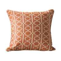 HKM-936851 American Living Room Throw Pillow - Cotton Cushion Cover, 50x50cm, Beige, Orange, Yellow, Green, Sky Blue, Dark Blue