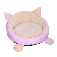 HKM-936851 Cozy Removable Washable Plus Velvet Cat Nest Pad in Cotton - Available in M and L Sizes