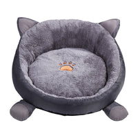 HKM-936851 Cozy Removable Washable Plus Velvet Cat Nest Pad in Cotton - Available in M and L Sizes