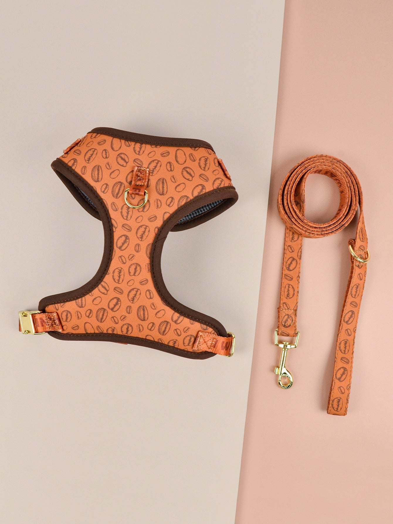 HKM-936915 Pet Chest-Back Leash Set for Medium and Large Dogs in Various Colors