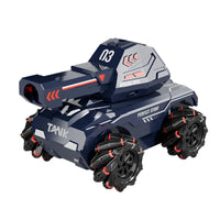 HKM-936979 Remote Control Tank Vehicle with 360° Rotation, Light & Music for Ages 5 and Up - Electric Water Bullet Toy