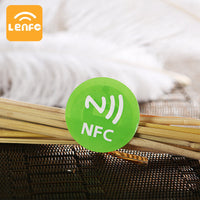 HKM-937107 NFC Ntag213 Tag - 30mm Passive Chip for Android Compatibility, Read/Write in 1ms, Durable PET Surface