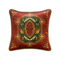 HKM-937107 Plush European Style Cushion Cover with Plant Pattern – Various Sizes Available