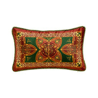 HKM-937107 Plush European Style Cushion Cover with Plant Pattern – Various Sizes Available