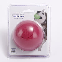 HKM-937171 Rubber Pet Solid Bouncy Ball Dog Toy