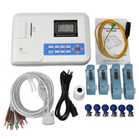 HKM-937235 Single Channel 12 Lead Electrocardiograph with Thermal Printer and Multi-Language Support