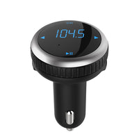 HKM-937299 Bluetooth MP3 Transmitter with USB Fast Charge for Vehicles - Compact and Stylish Design