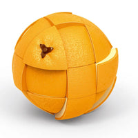 HKM-937299 Fruit-Shaped ABS Puzzle Cube - Creative Educational Toy for Kids, 3x3x3 Magic Cube, Ideal for Ages 3 and Up